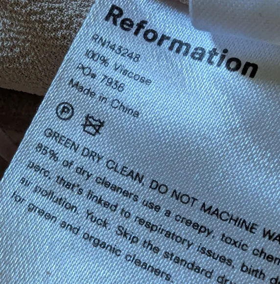 Reformation Rosie Wrap Maxi Dress | Plunge Neck High Slit Flutter‎ Sleeve NWOT M - Picture 11 of 11